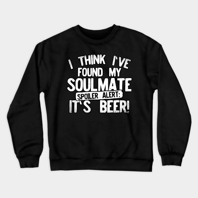 beer Crewneck Sweatshirt by CurlyDesigns